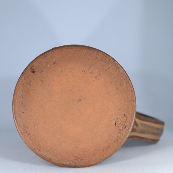 Handmade Ceramic COffee MUg-Bichon Frise Dog Design Rustic Stoneware Pottery Cup - Picture 5 of 7